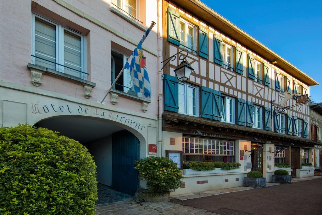 Hotel La Licorne & Spa Lyons-la-Forêt Exterior foto